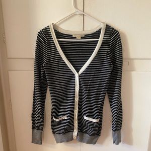 3/$10 Forever 21 striped cardigan